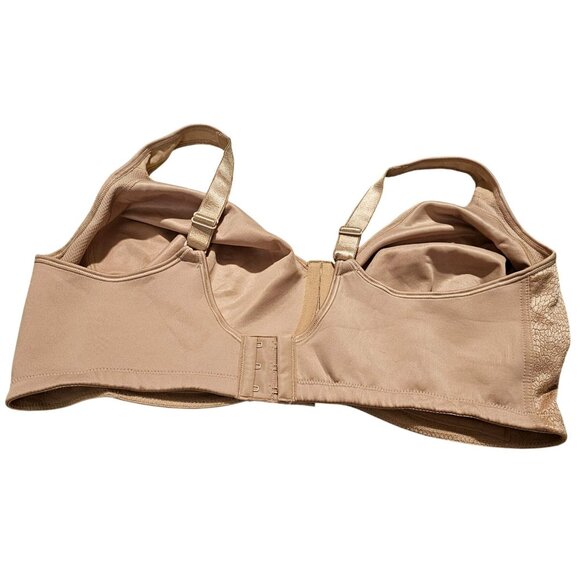 Playtex Womens 40DDD Beige Bra Style 4698 Wireless Support - Picture 3 of 7